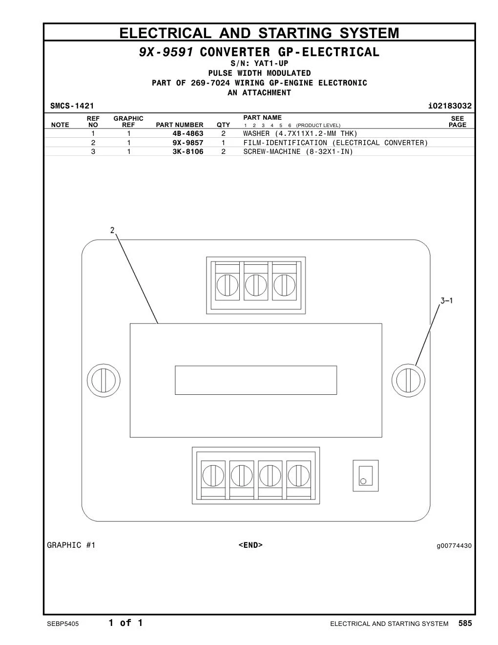 4B-4863 - WASHER (4.7X11X1.2-MM THK)