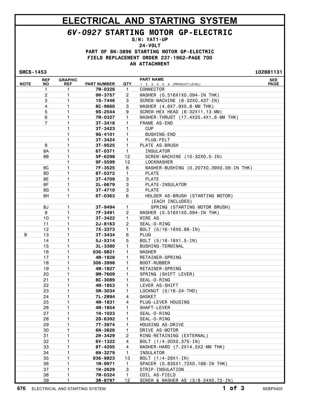 9H-3757 - WASHER (0.516X1X0.094-IN THK)