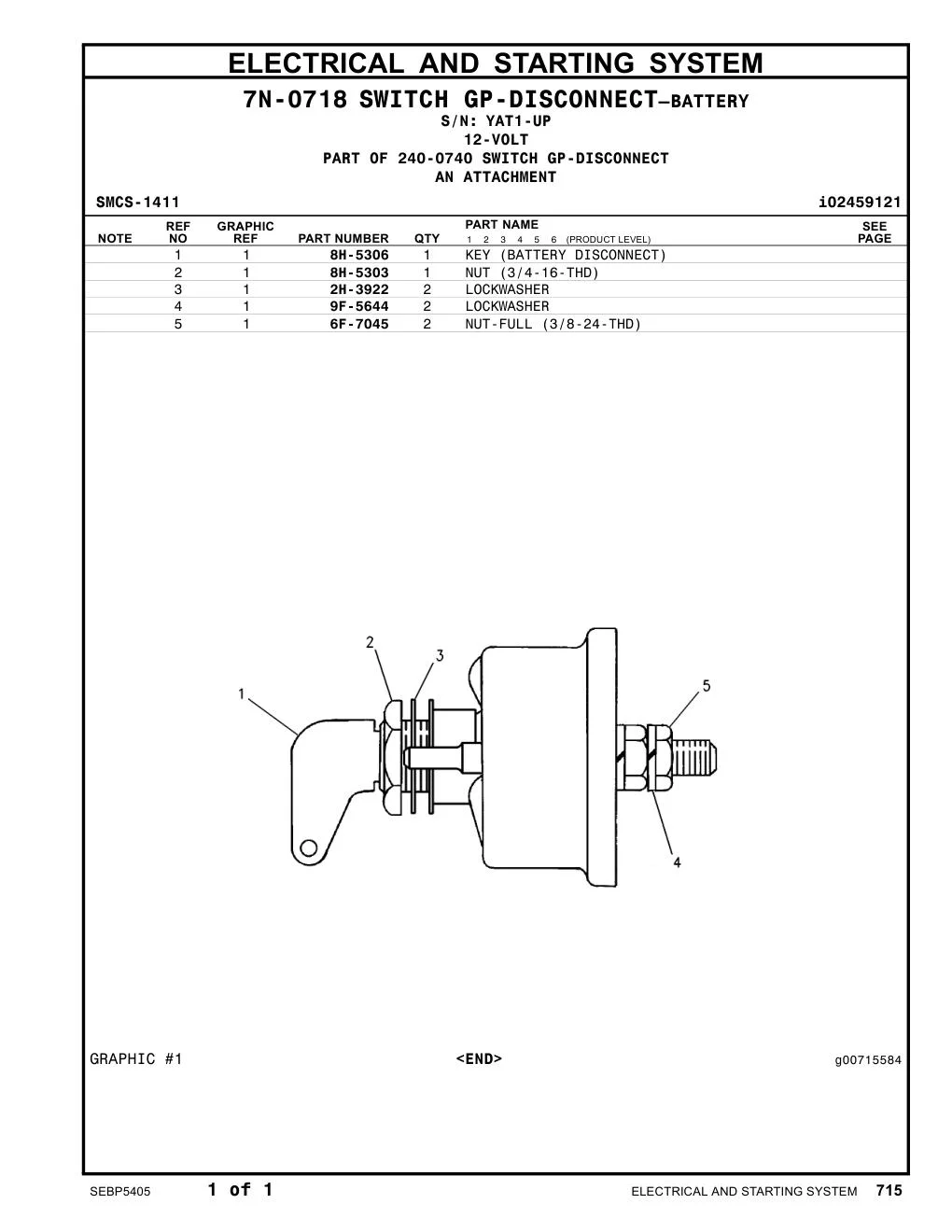 6F-7045 - NUT
