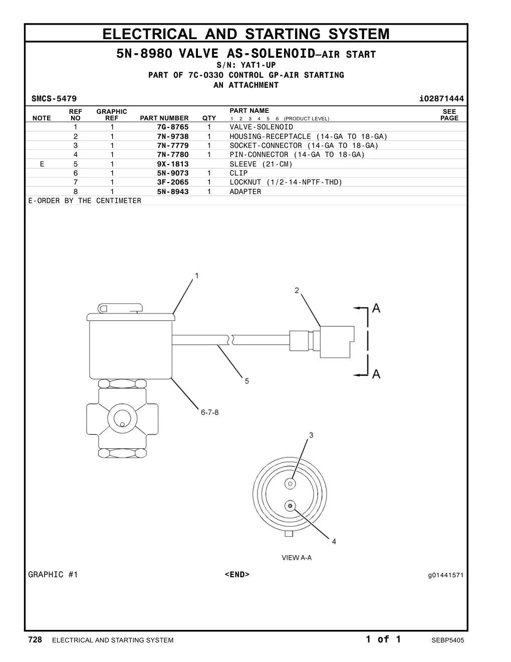 7N-7779 - SOCKET-CONNECTOR (14-GA TO 18-GA)