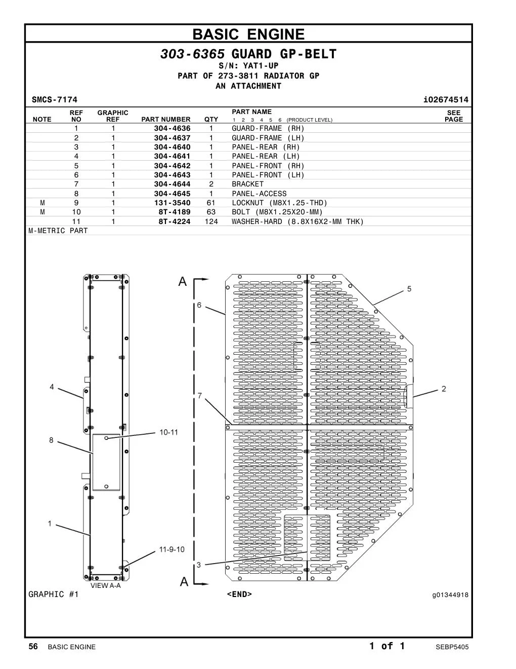 304-4643 - PANEL-FRONT (LH)