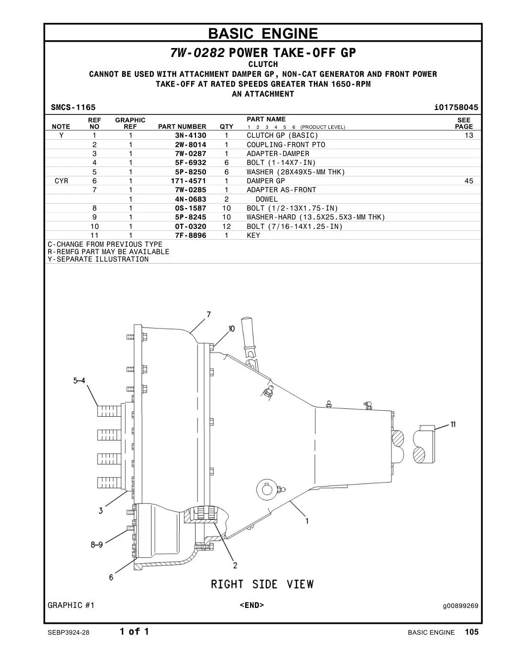 7F-8896 - KEY