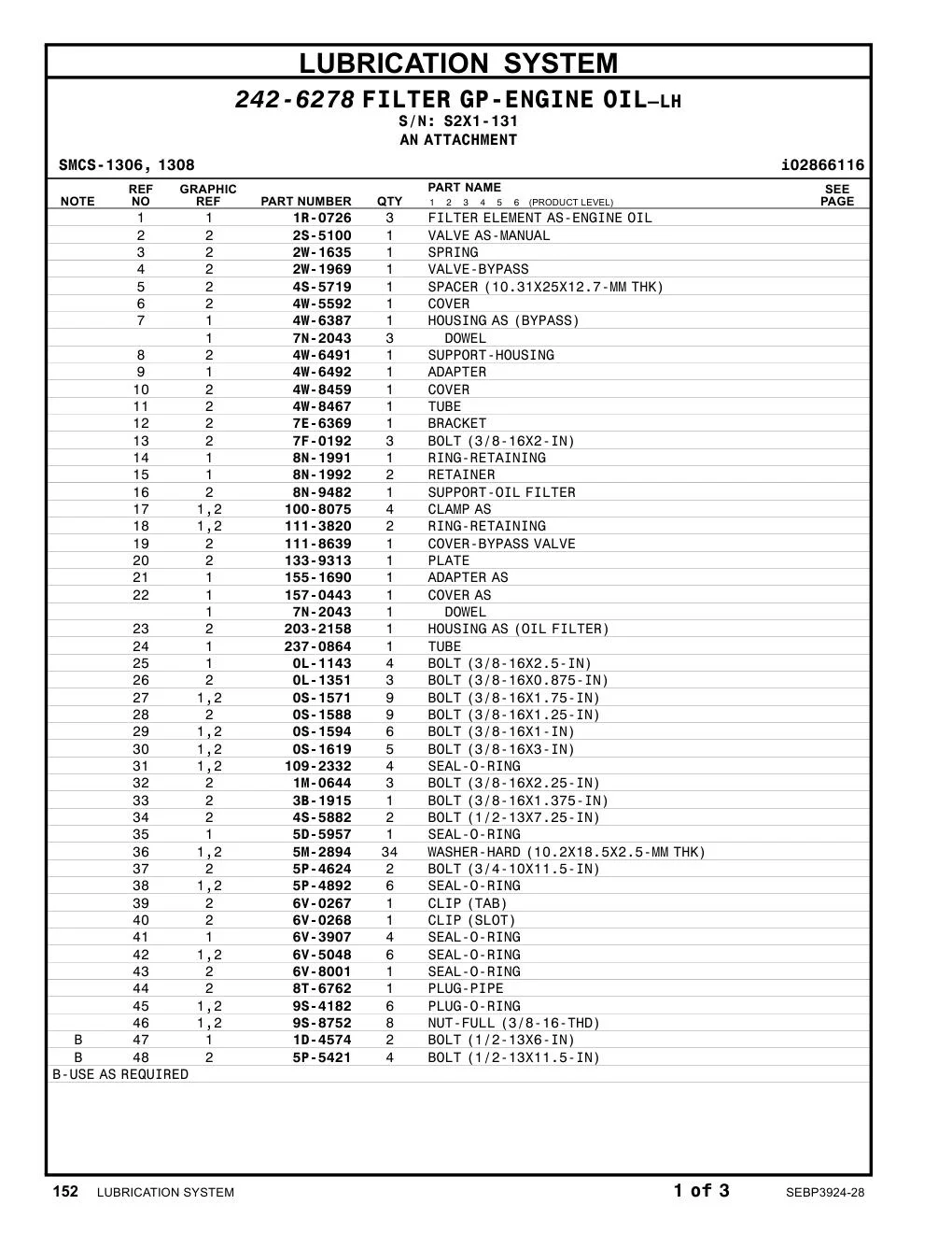 4W-8467 - TUBE