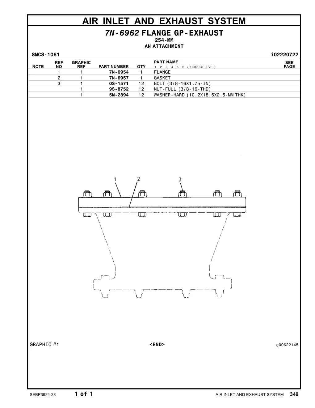 7N-6957 - GASKET