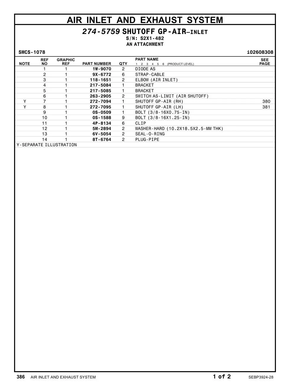272-7094 - SHUTOFF GP-AIR (RH)