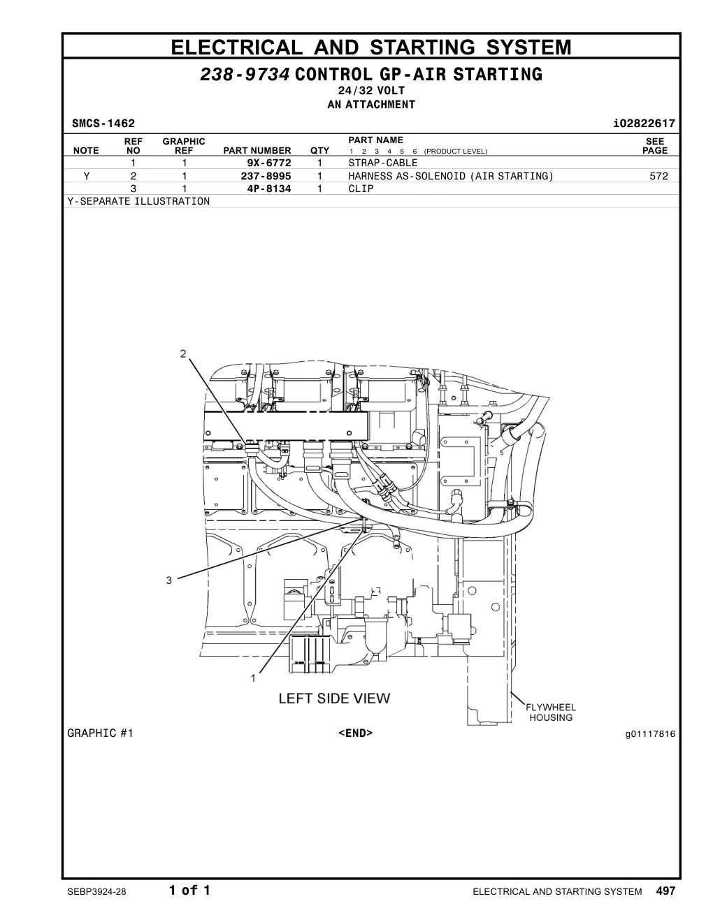 237-8995 - HARNESS AS-SOLENOID(AIRSTARTING)