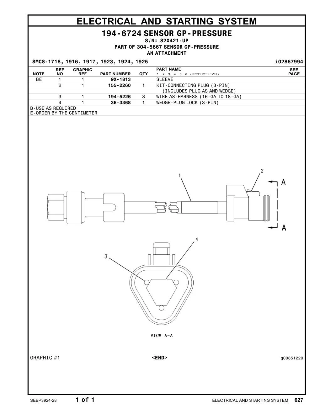 194-5226 - WIRE AS (16-GA)