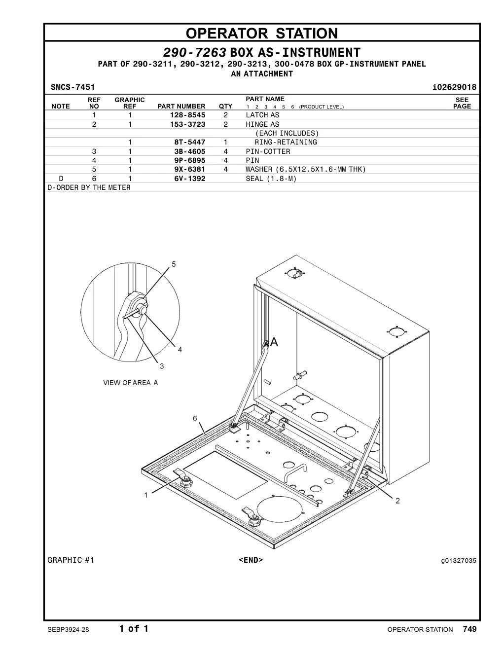 9X-6381 - WASHER (6.5X12.5X1.6-MM THK)