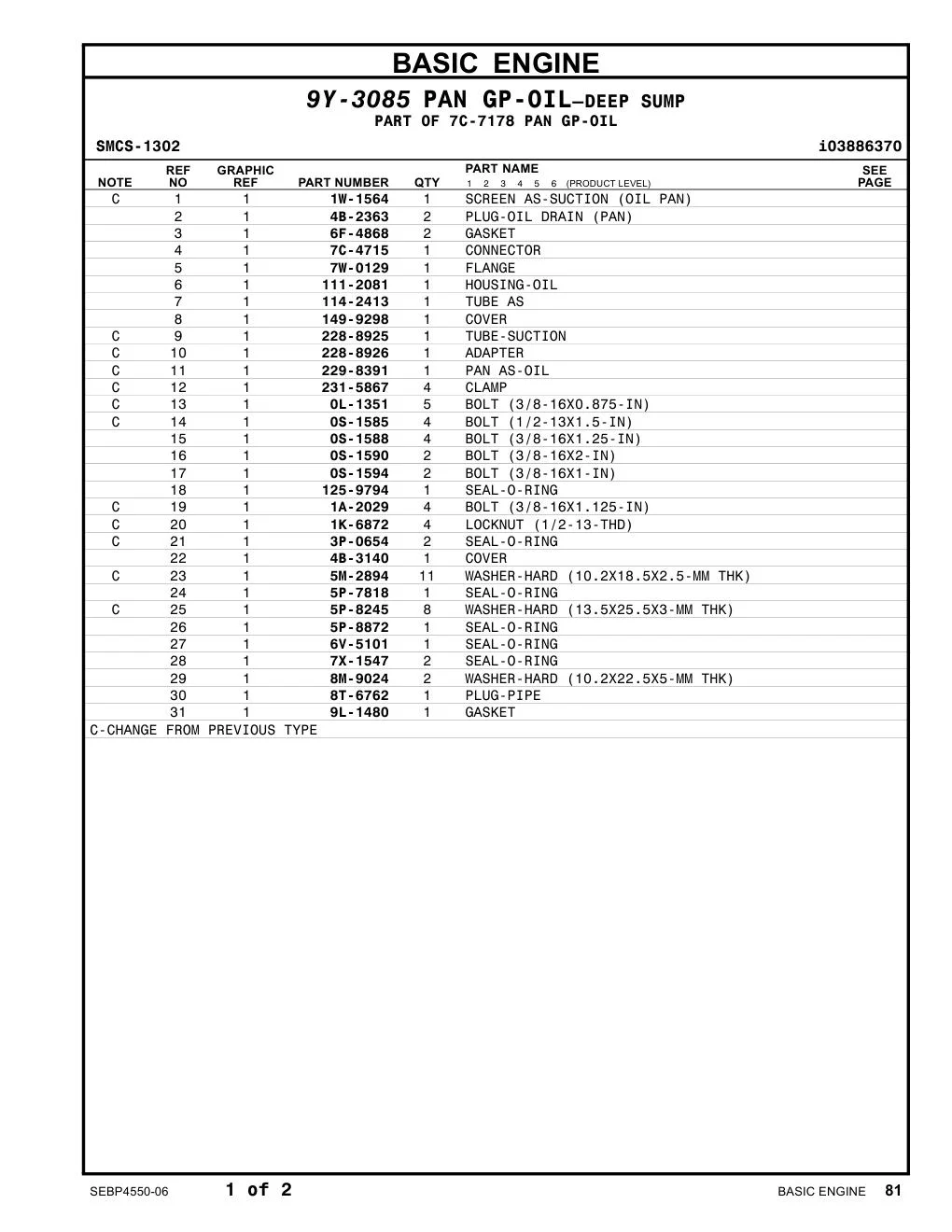 111-2081 - HOUSING-OIL