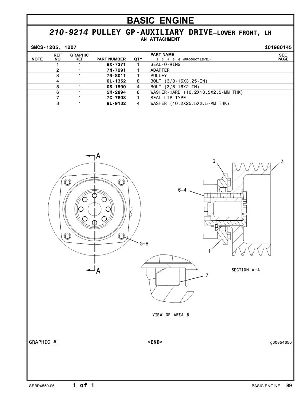 7N-8011 - PULLEY