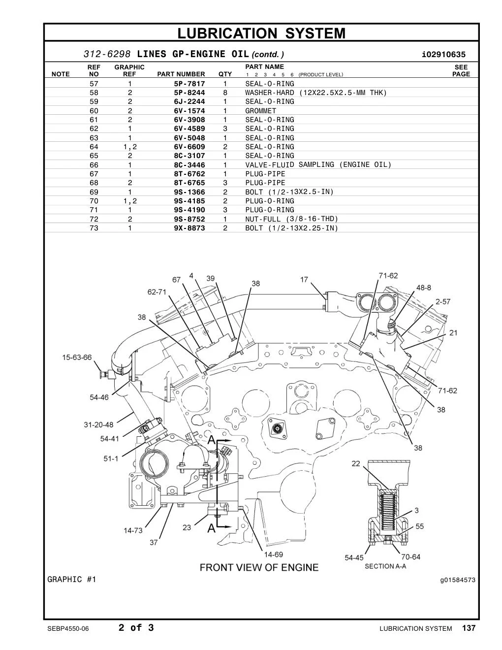 6V-1574 GROMMET CAT parts manual diagram