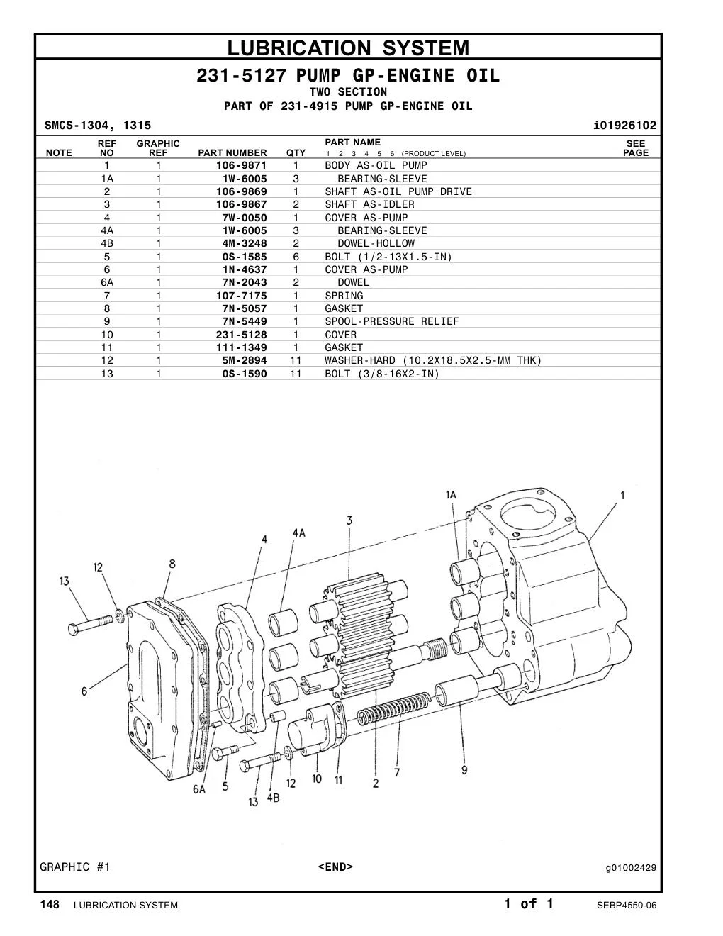7N-5057 - GASKET