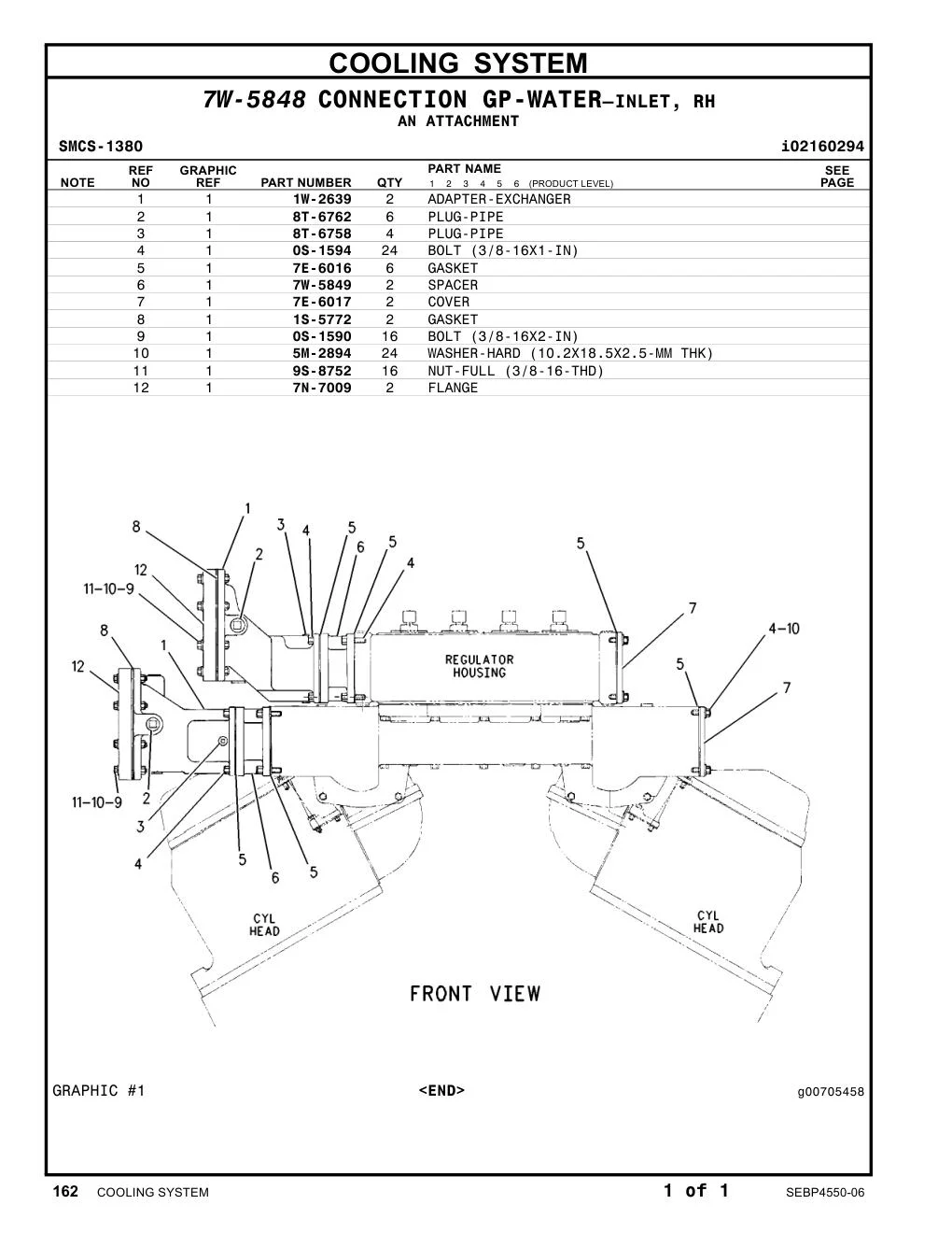 7E-6016 - GASKET
