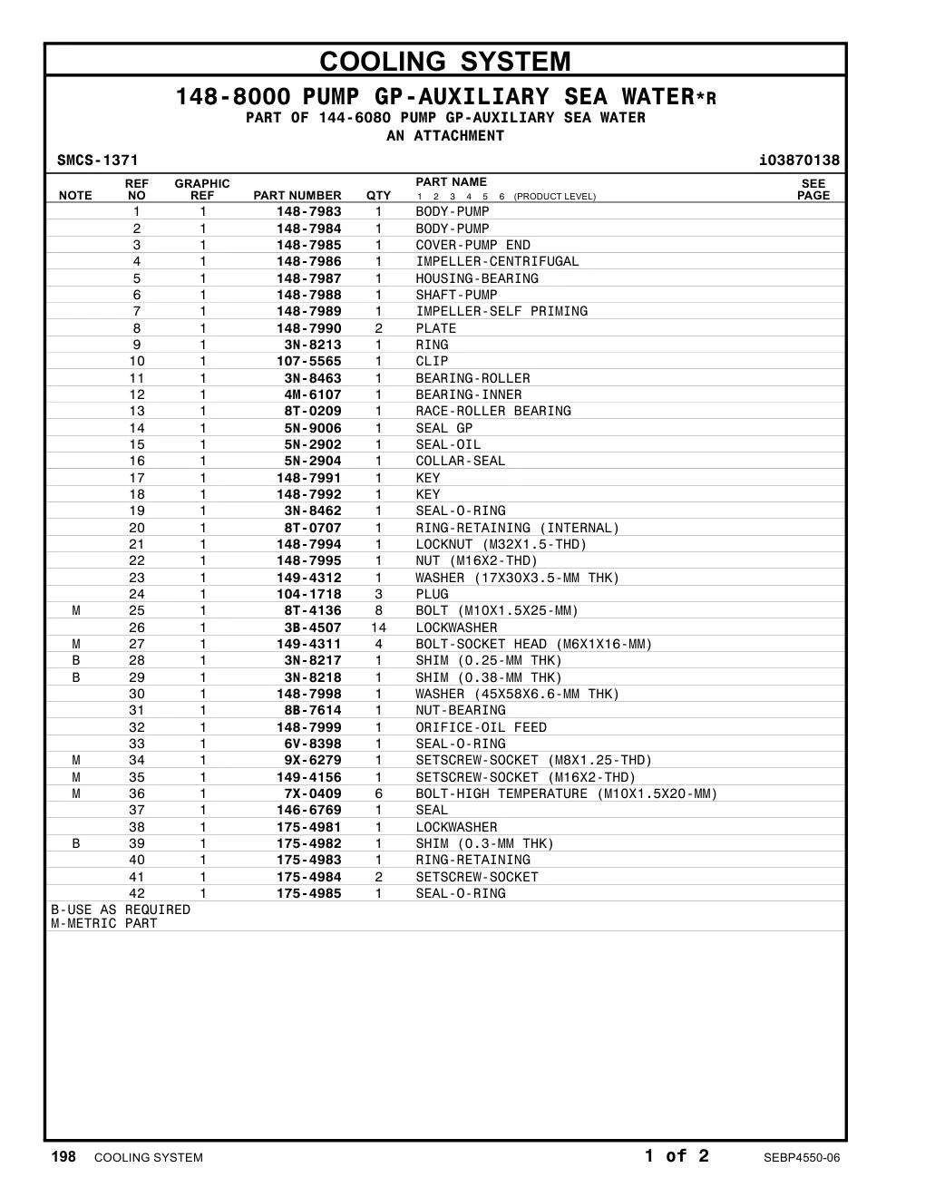 4M-6107 - BEARING-INNER