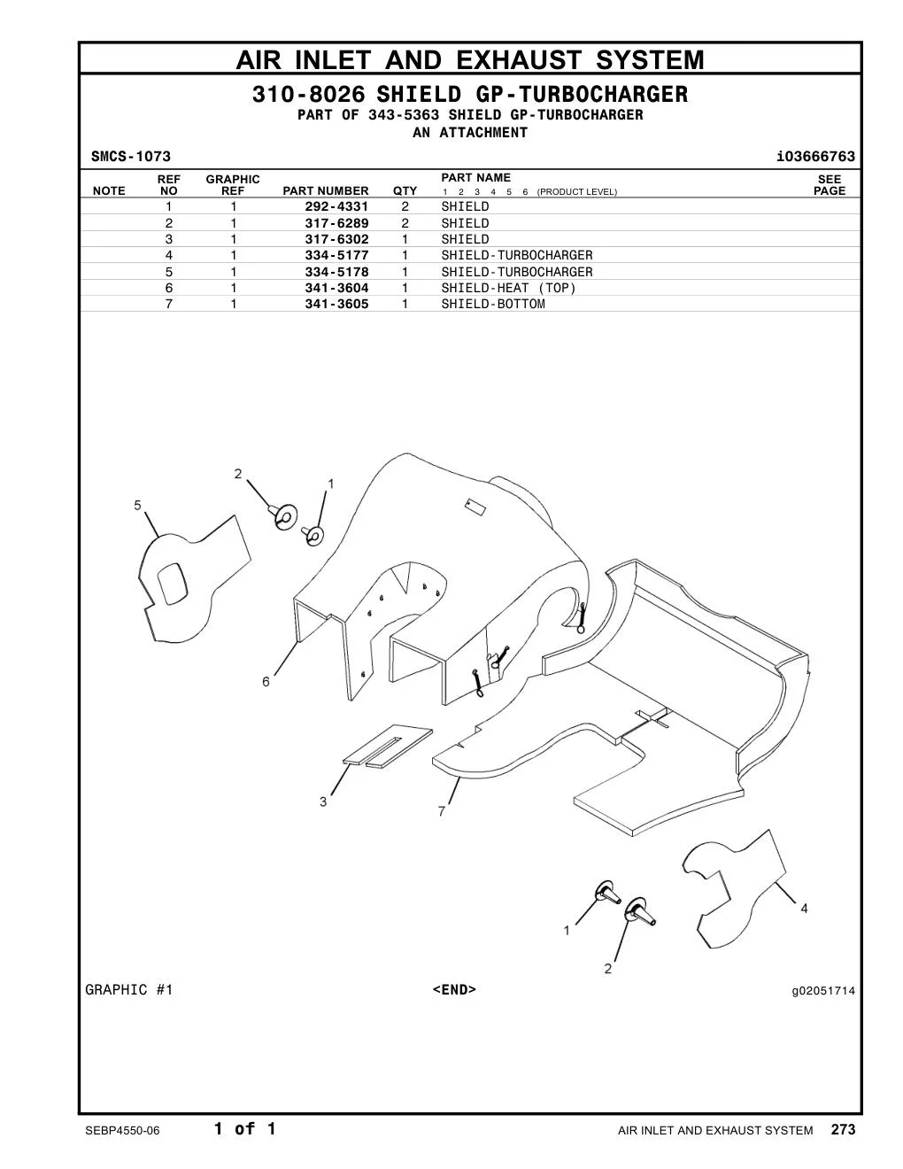 341-3605 - SHIELD-BOTTOM