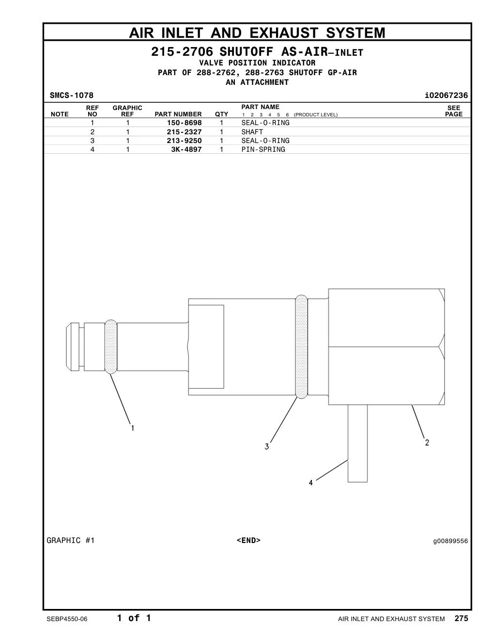213-9250 - SEAL-O-RING