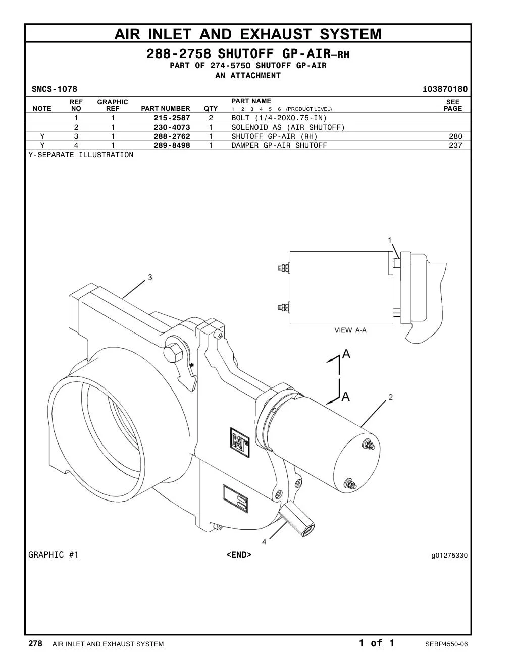 288-2762 - SHUTOFF GP-AIR