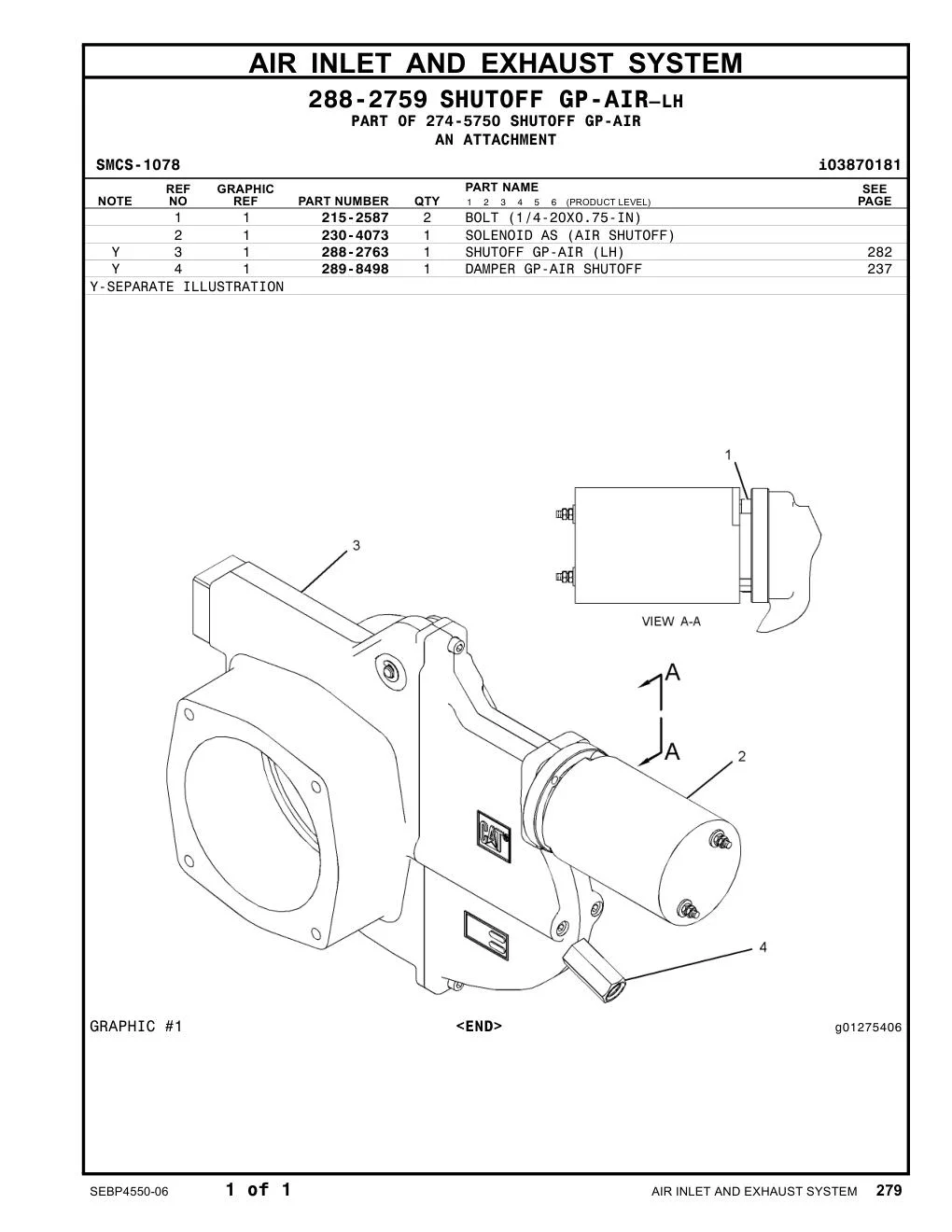 288-2763 - SHUTOFF GP-AIR