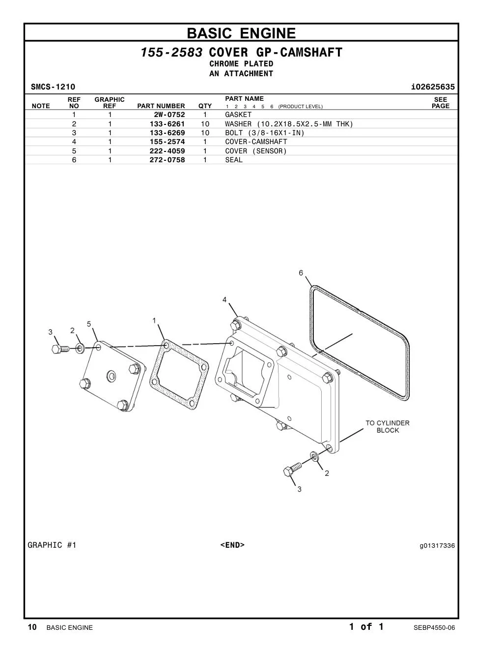 222-4059 - COVER (SENSOR)