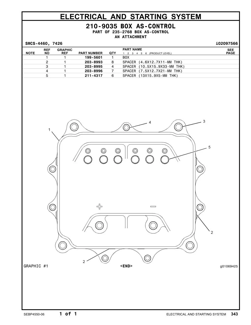 203-8996 - SPACER(7.5X12.7X21-MMTHK)