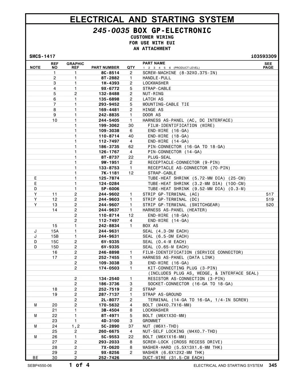186-3735 - PIN-CONNECTOR (16-GA TO 18-GA)