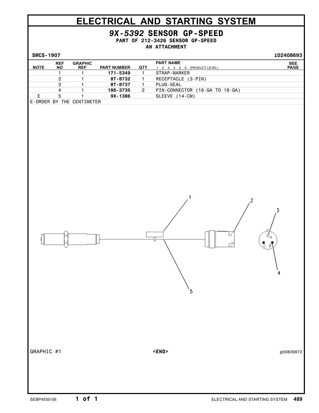 171-5349 - STRAP-MARKER