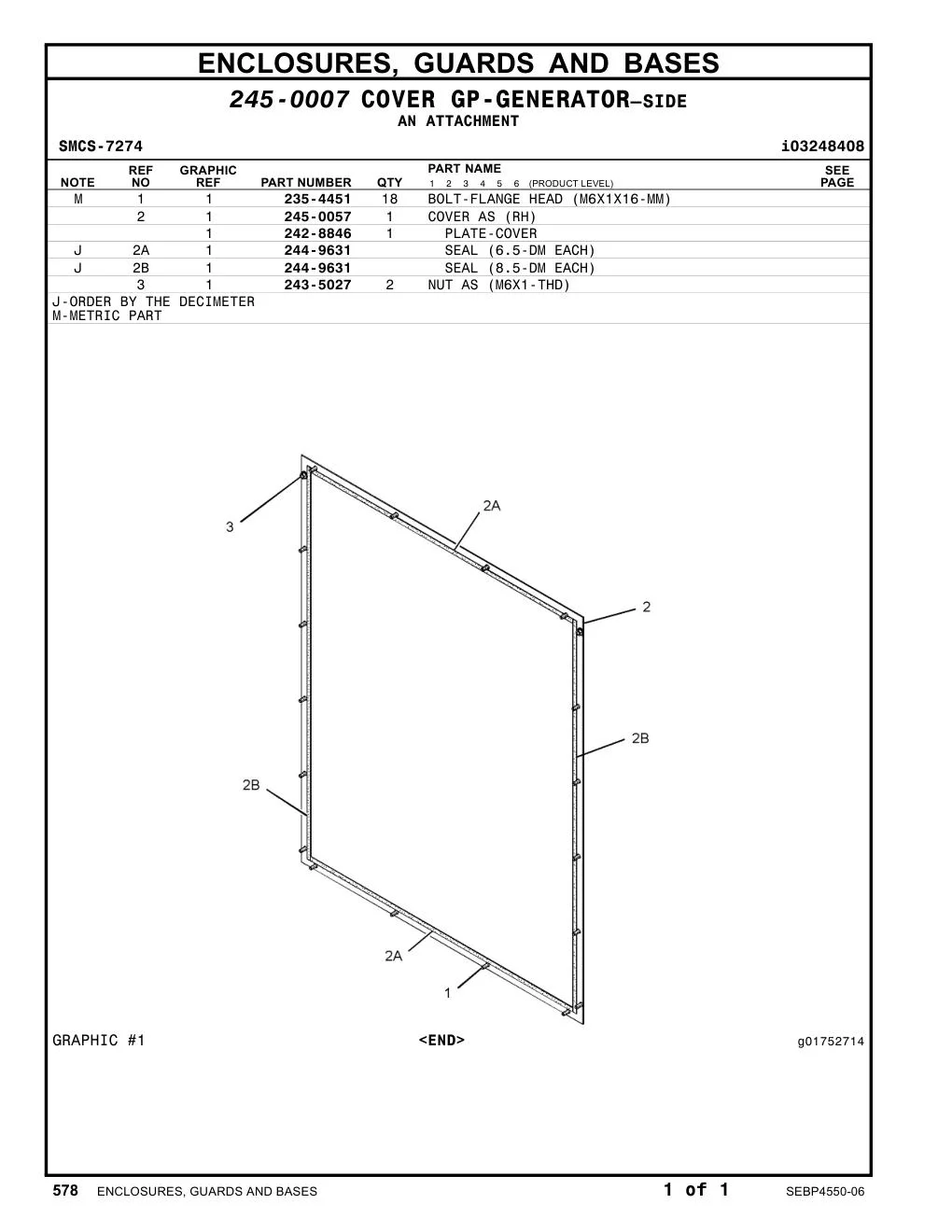 243-5027 - NUT AS (M6X1-THD)