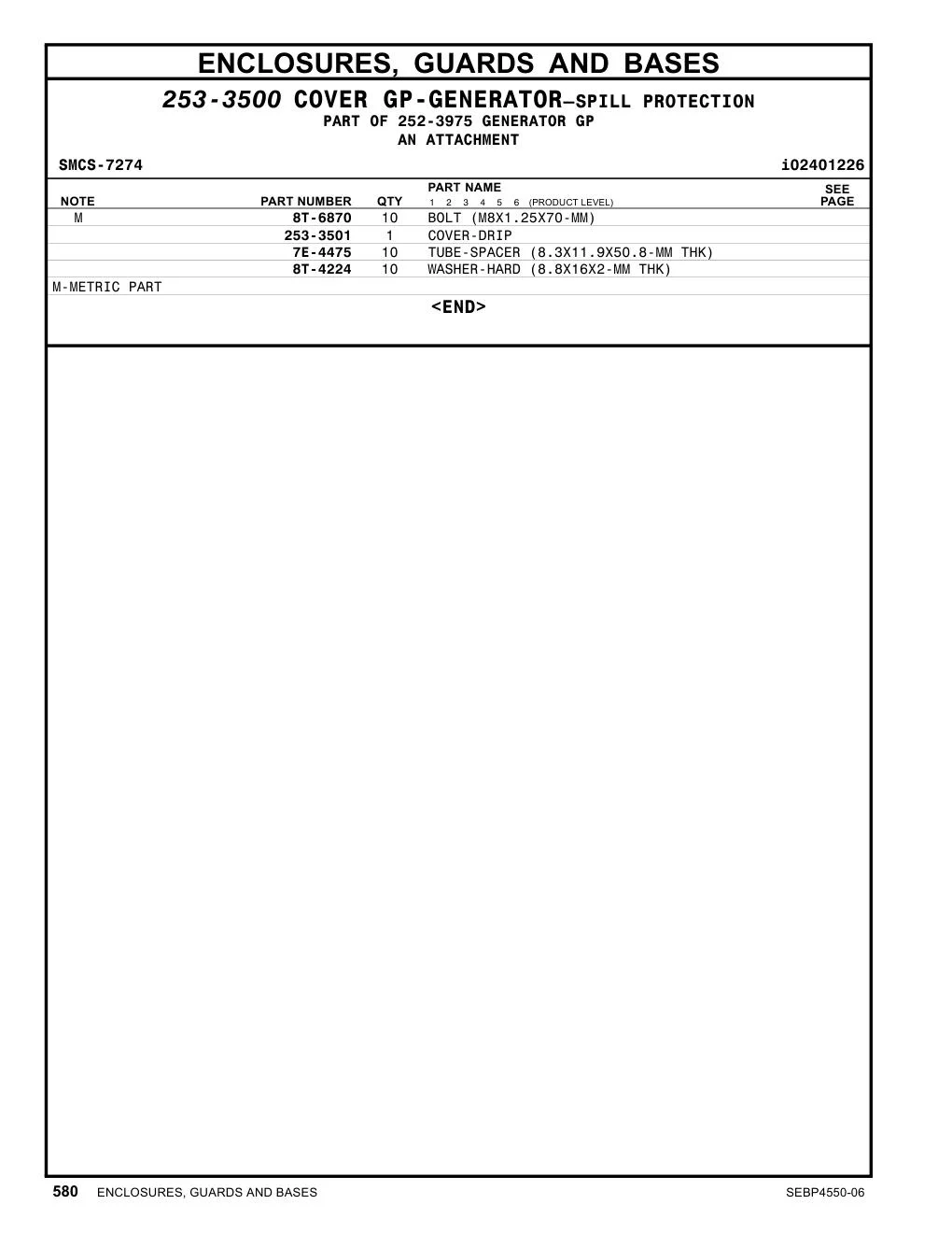 8T-6870 - BOLT (M8X1.25X70-MM)