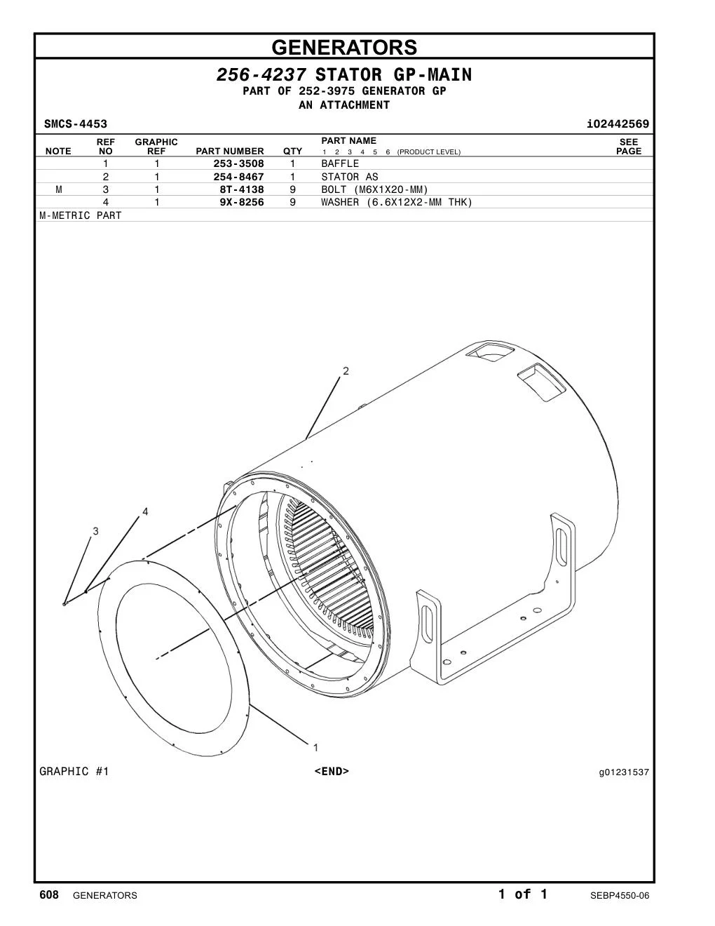 253-3508 - BAFFLE