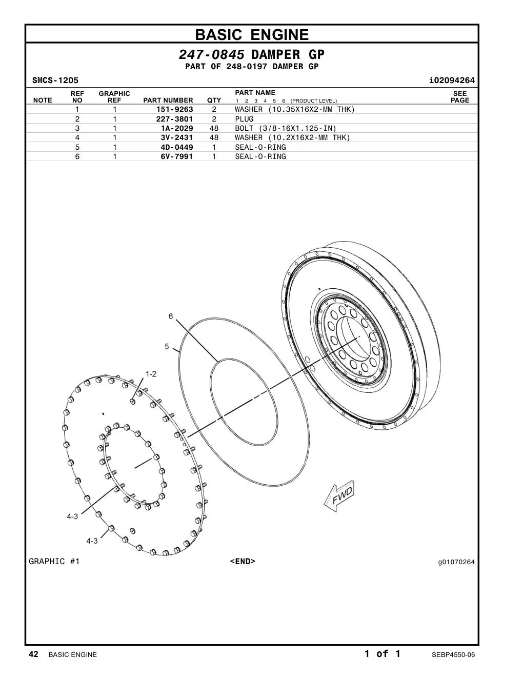 6V-7991 - SEAL-O-RING