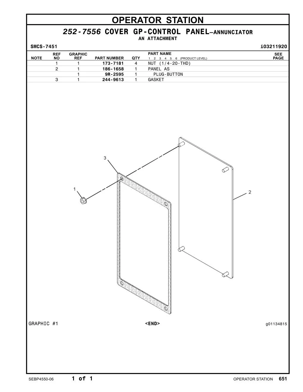 173-7181 - NUT (1/4-20-THD)