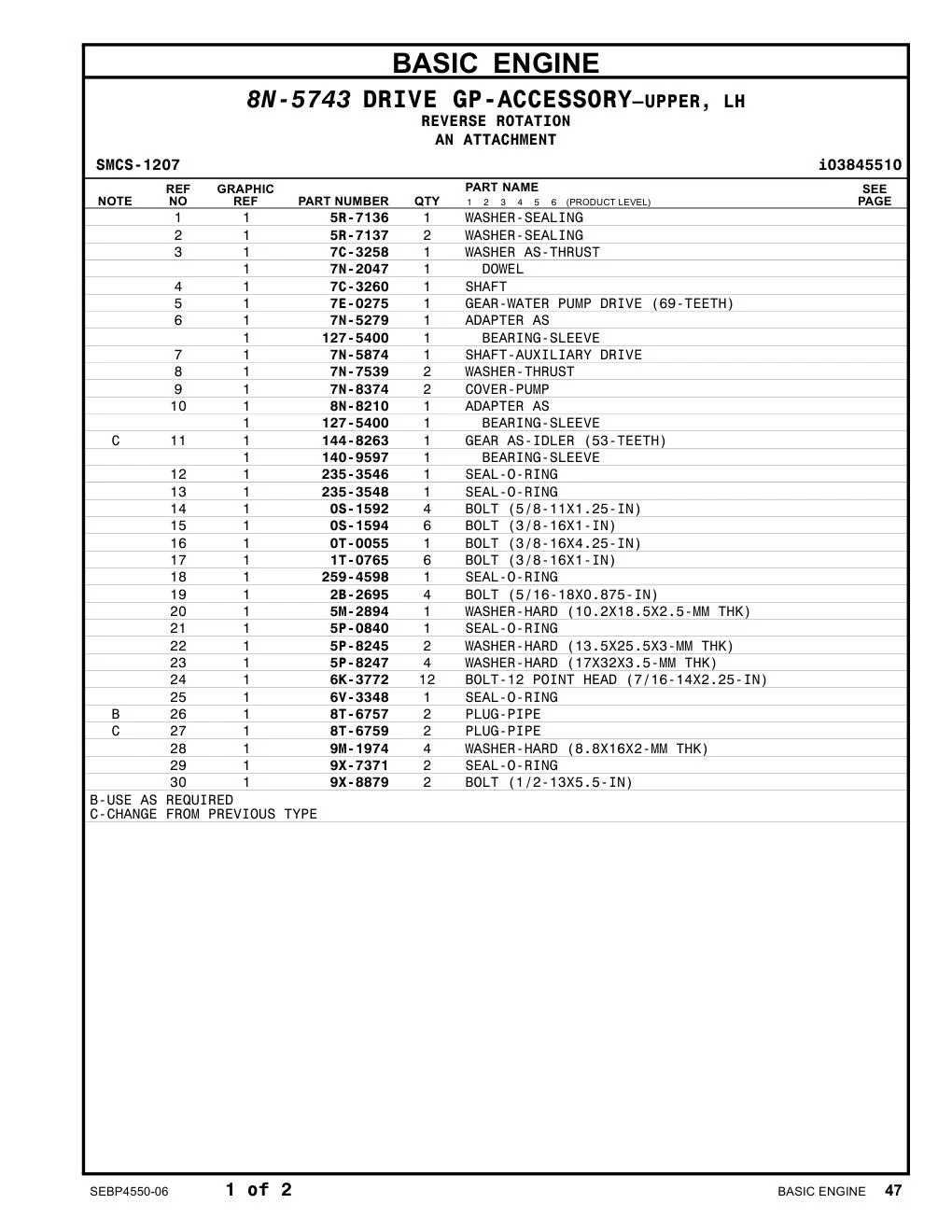 140-9597 - BEARING-SLEEVE