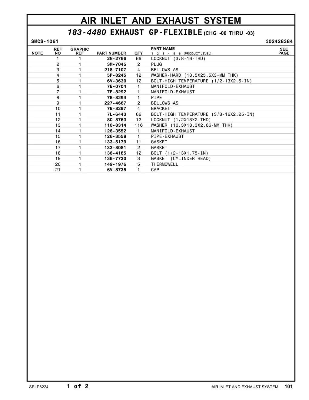 7E-8297 - BRACKET