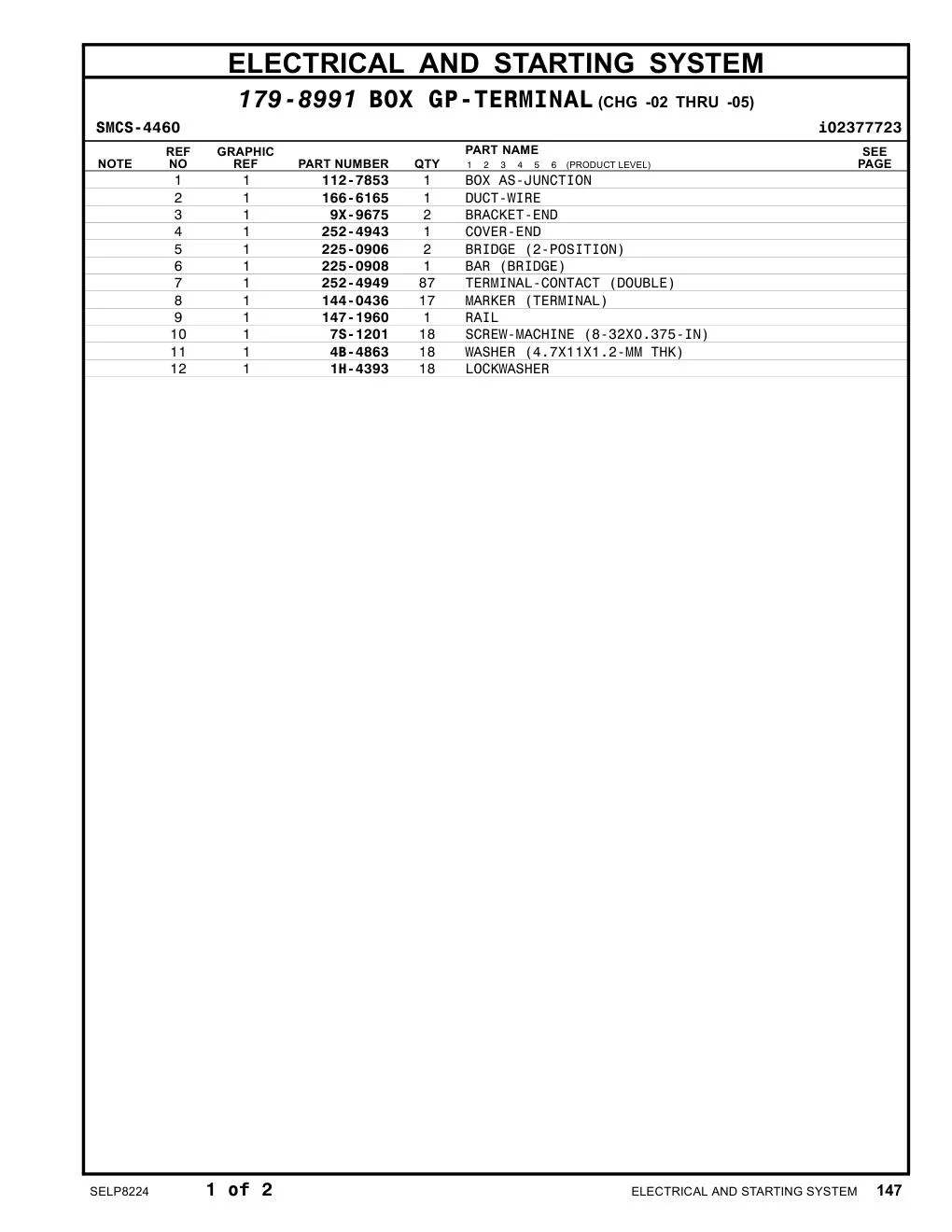 252-4949 - TERMINAL-CONTACT (DOUBLE)