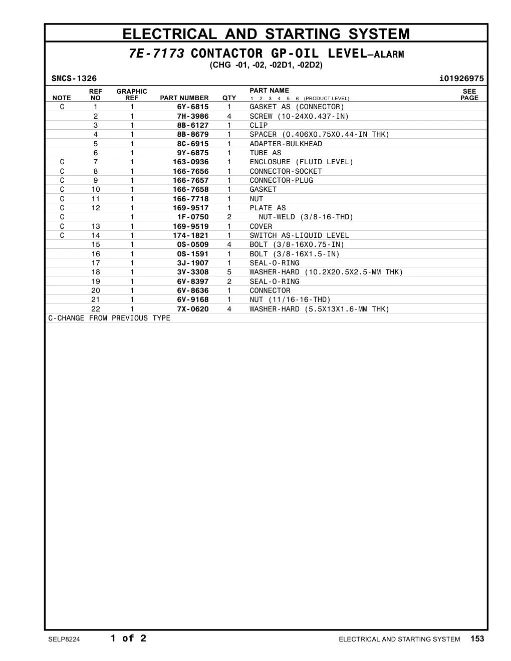 8C-6915 - ADAPTER-BULKHEAD