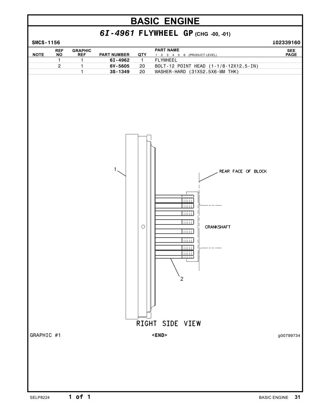 3S-1349 - WASHER-HARD (31X52.5X6-MM THK)