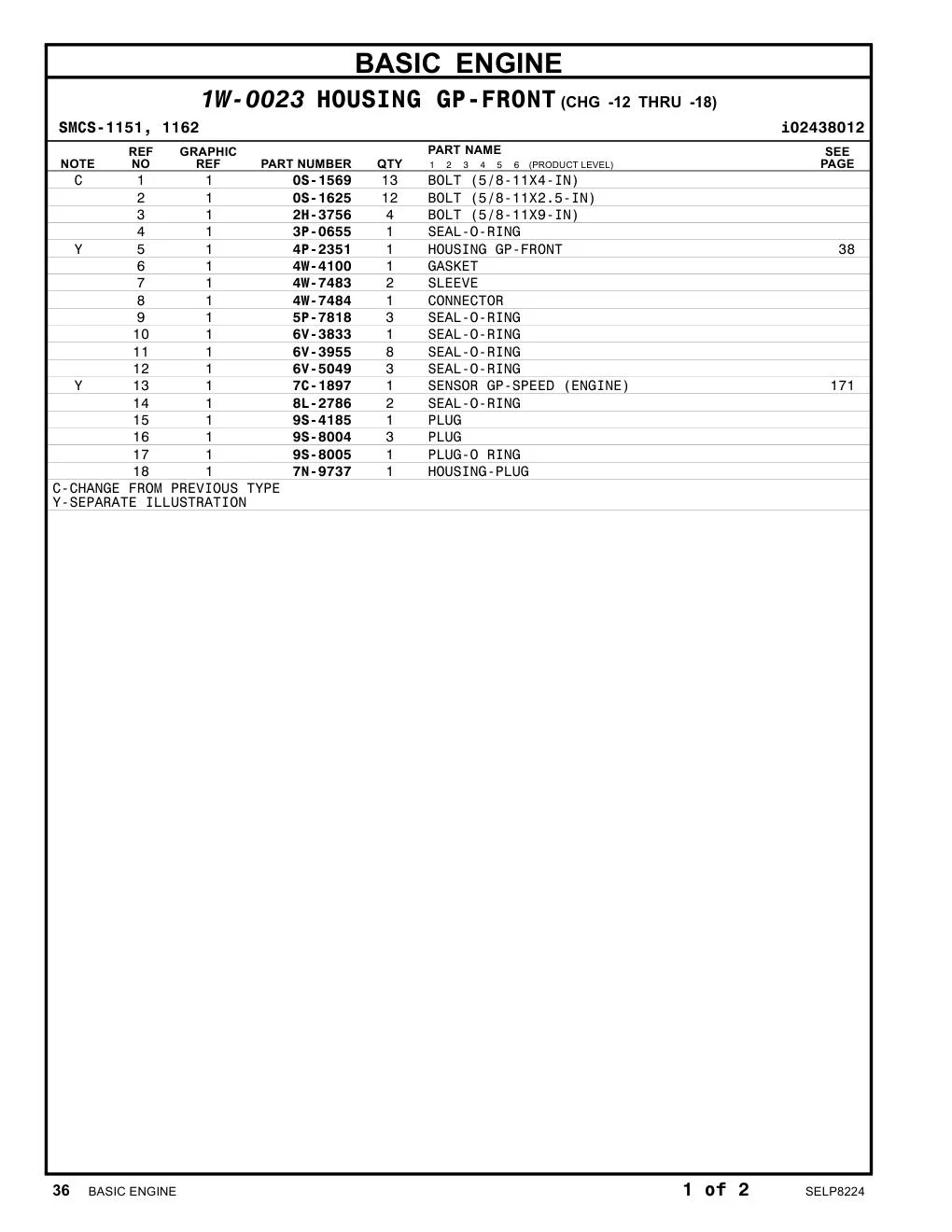 4W-4100 - GASKET