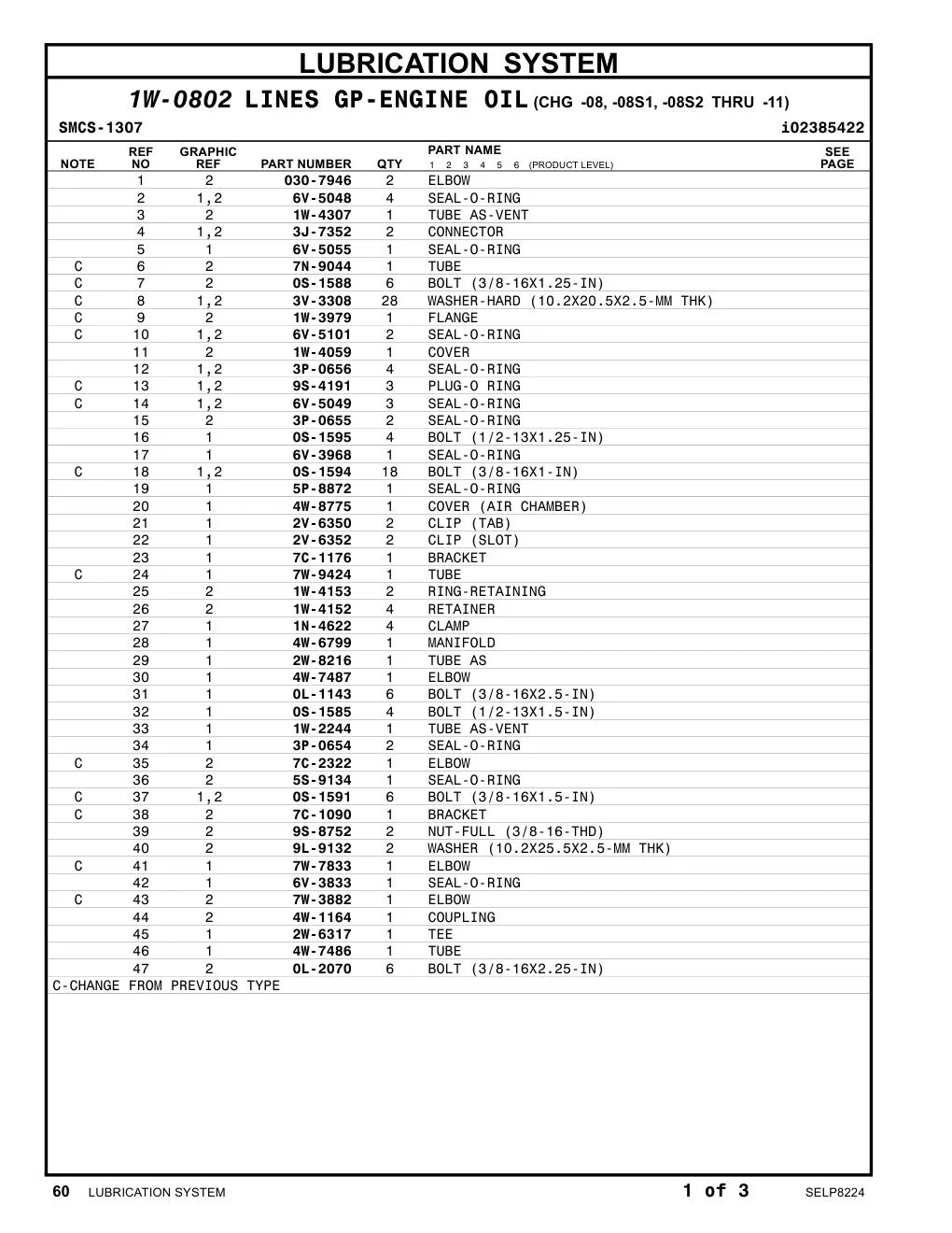 2V-6352 CLIP (SLOT) CAT parts manual diagram
