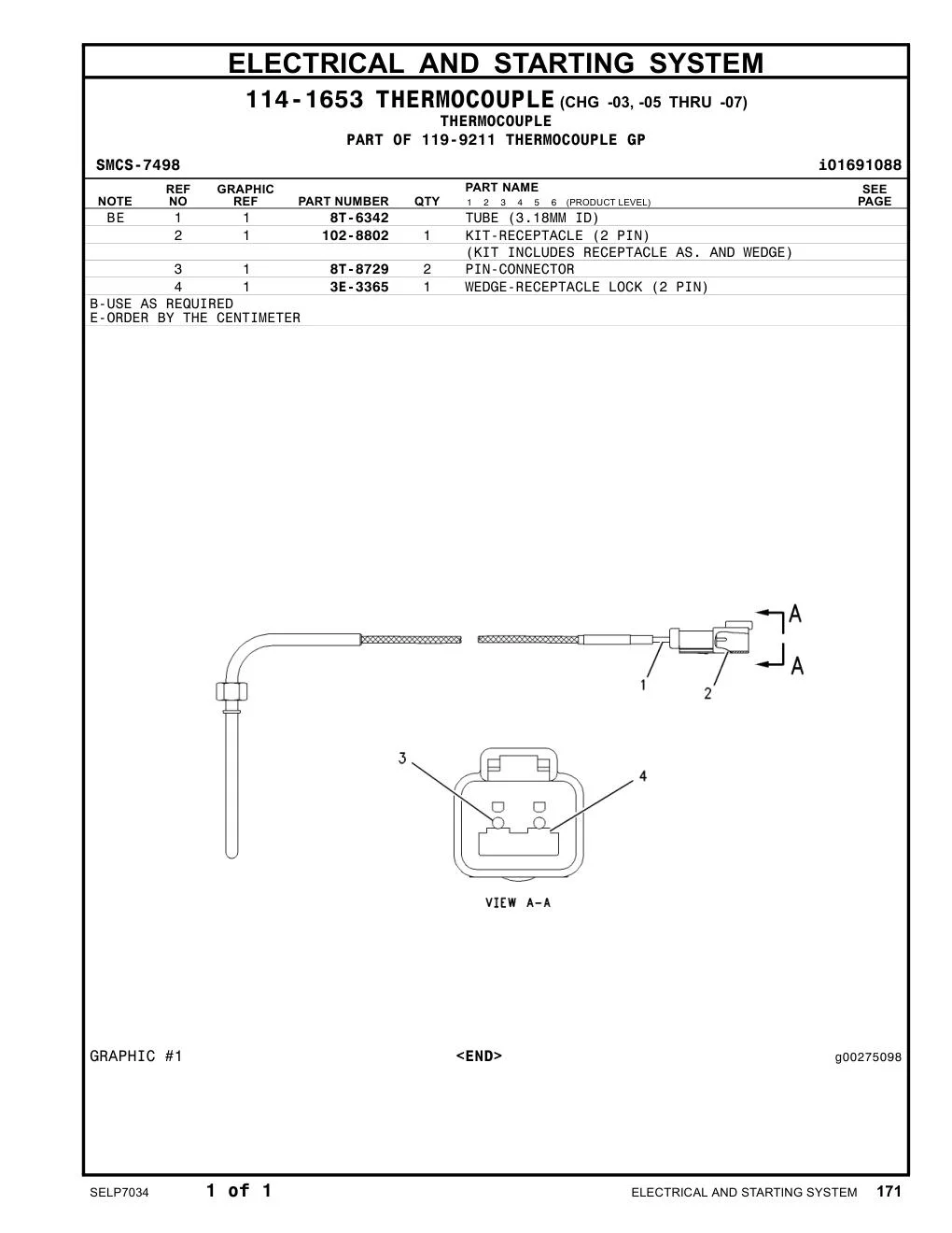 8T-6342 - TUBE (3.18MM ID)