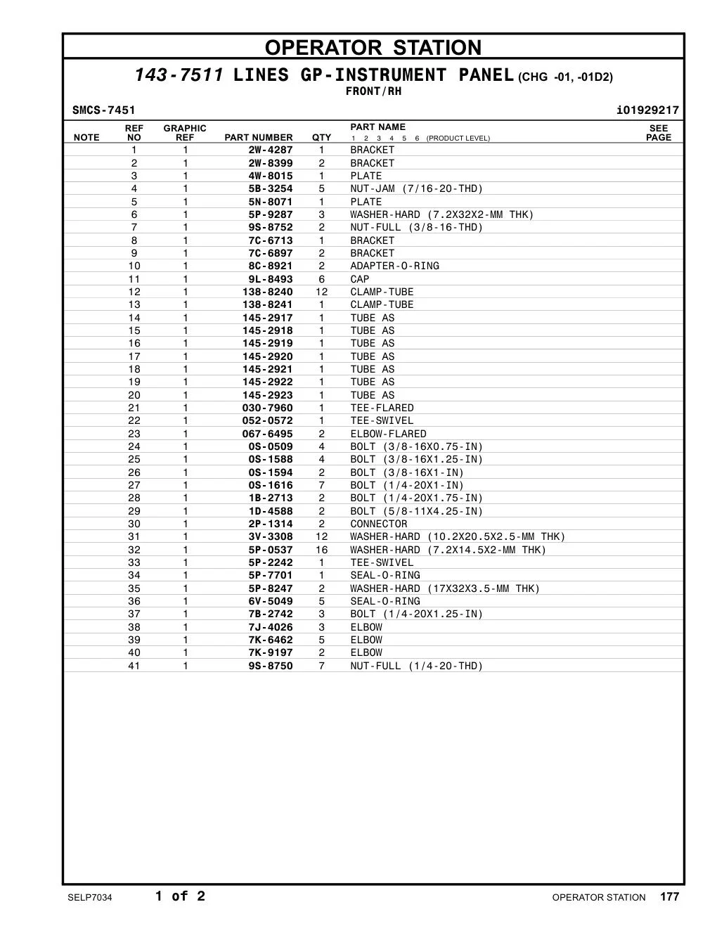 2W-8399 - BRACKET