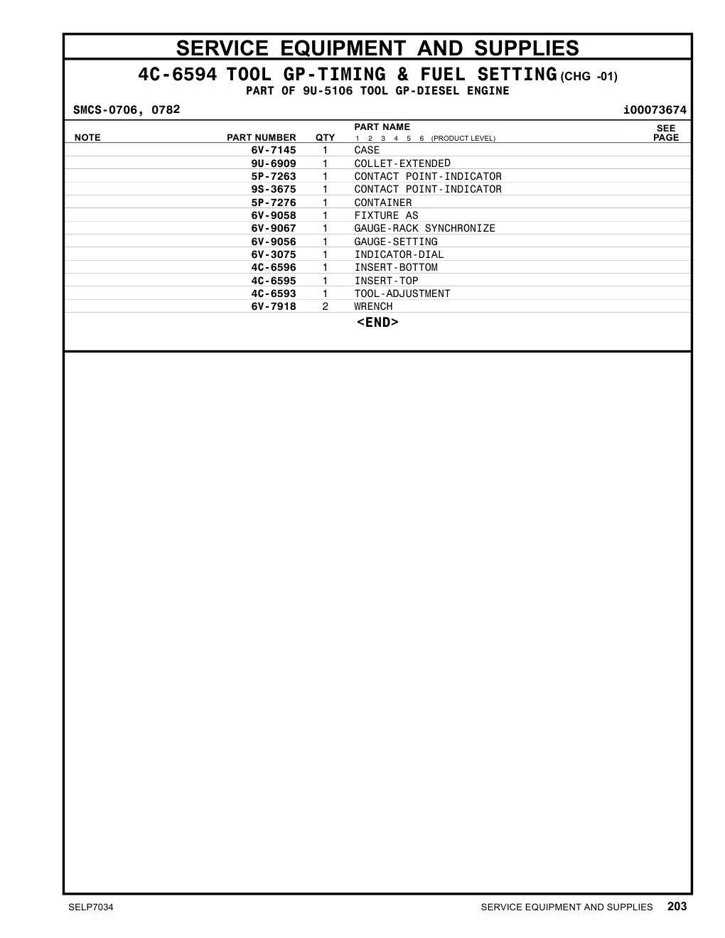5P-7263 - CONTACT POINT-INDICATOR