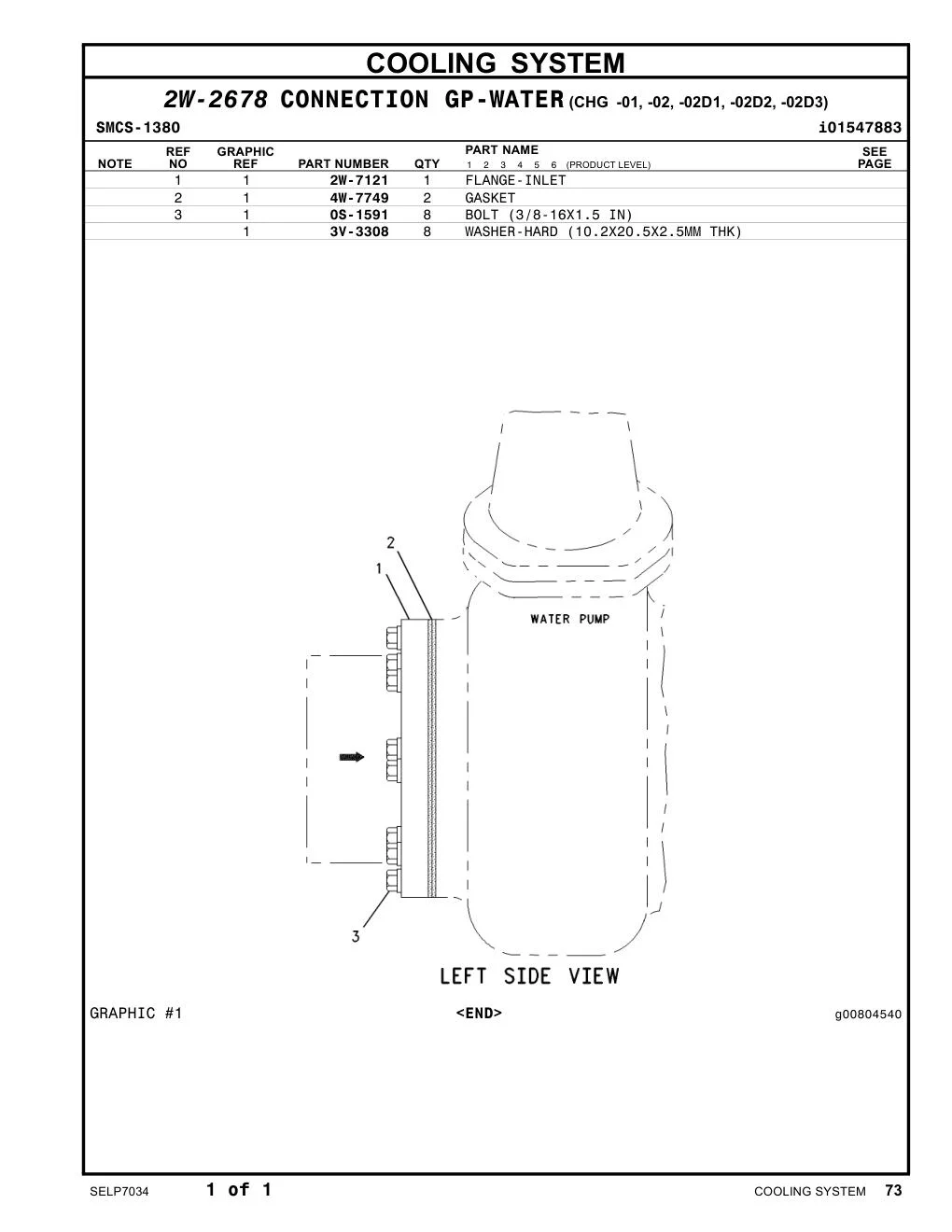 4W-7749 - GASKET