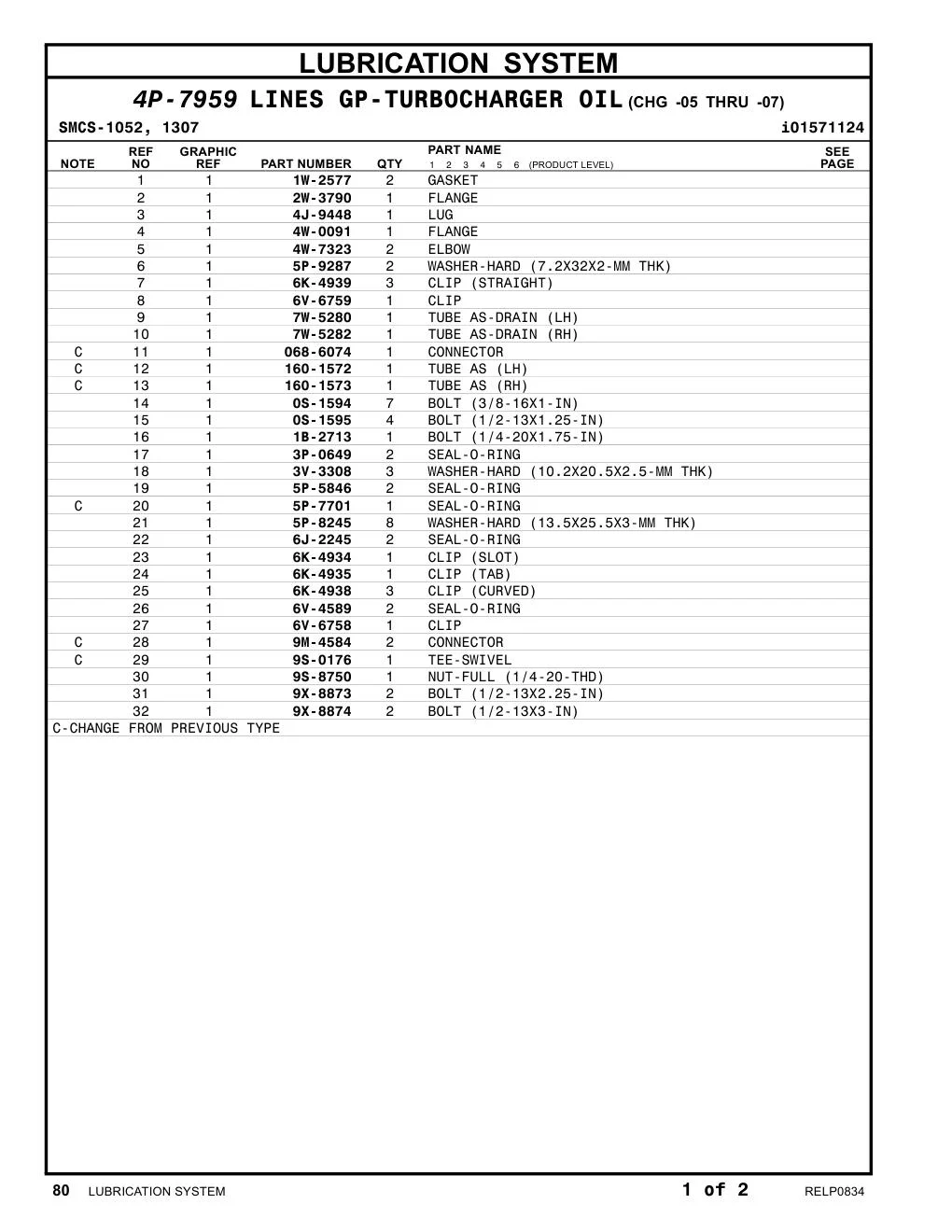1W-2577 - GASKET