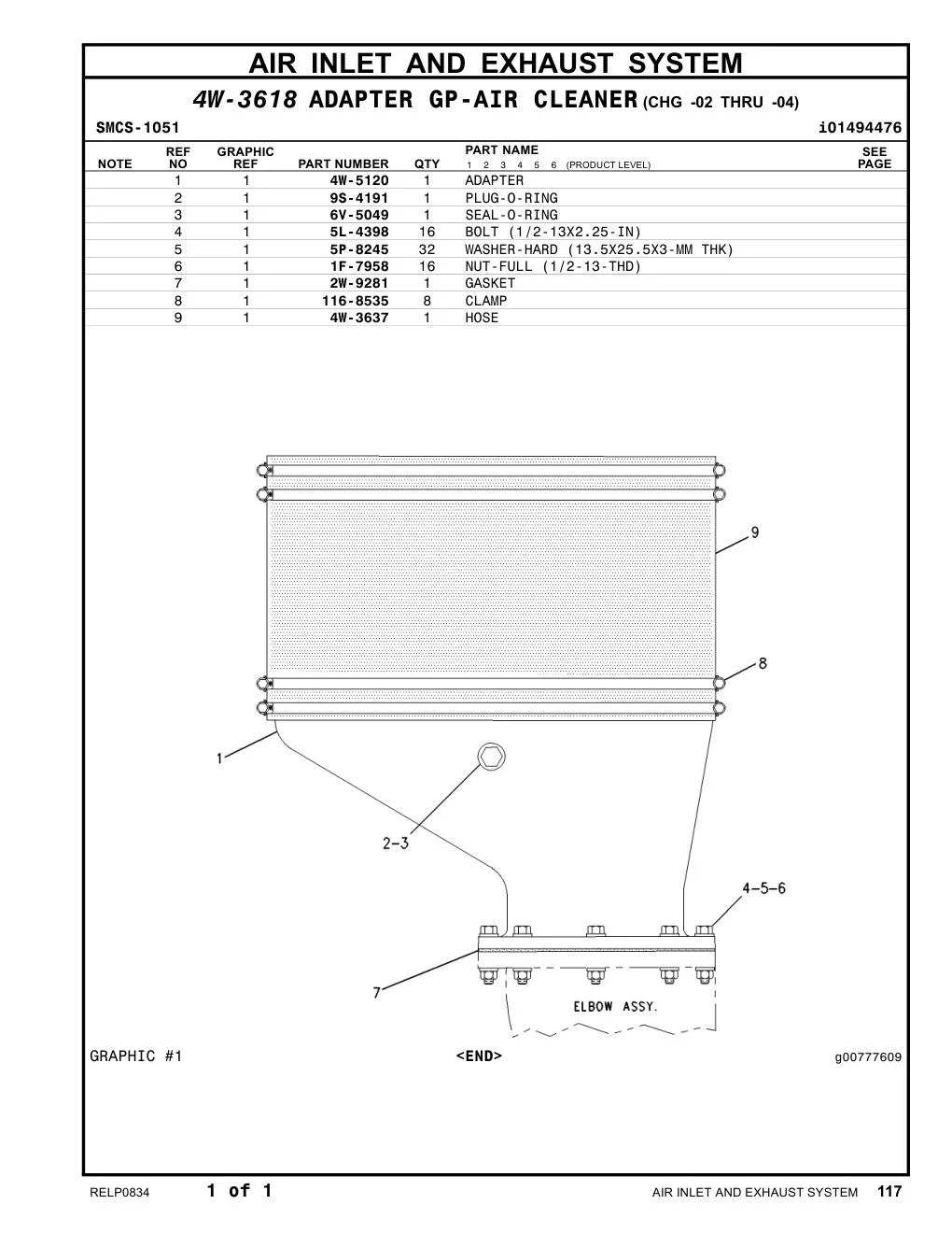 116-8535 - CLAMP