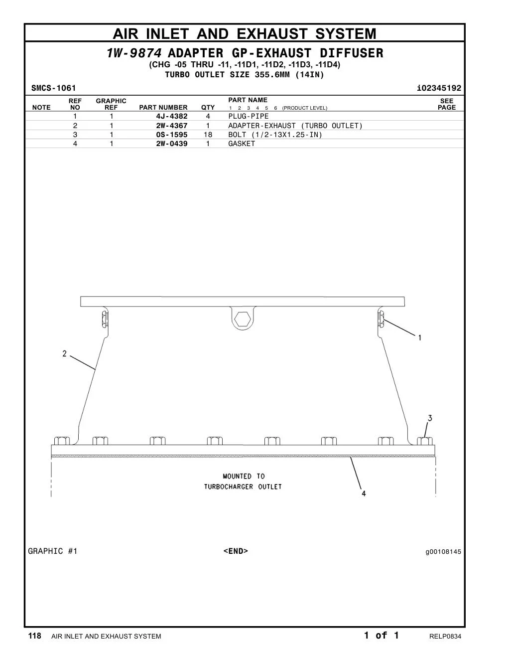 2W-0439 - GASKET