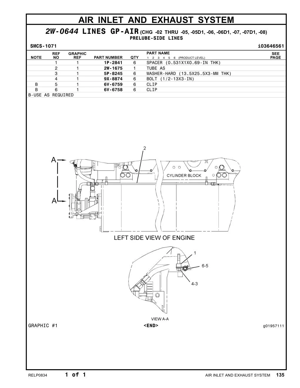 2W-1675 - TUBEAS