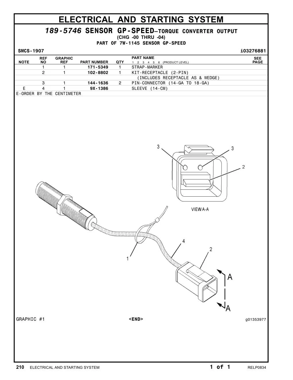 144-1636 - PIN-CONNECTOR (14-GA TO 18-GA)