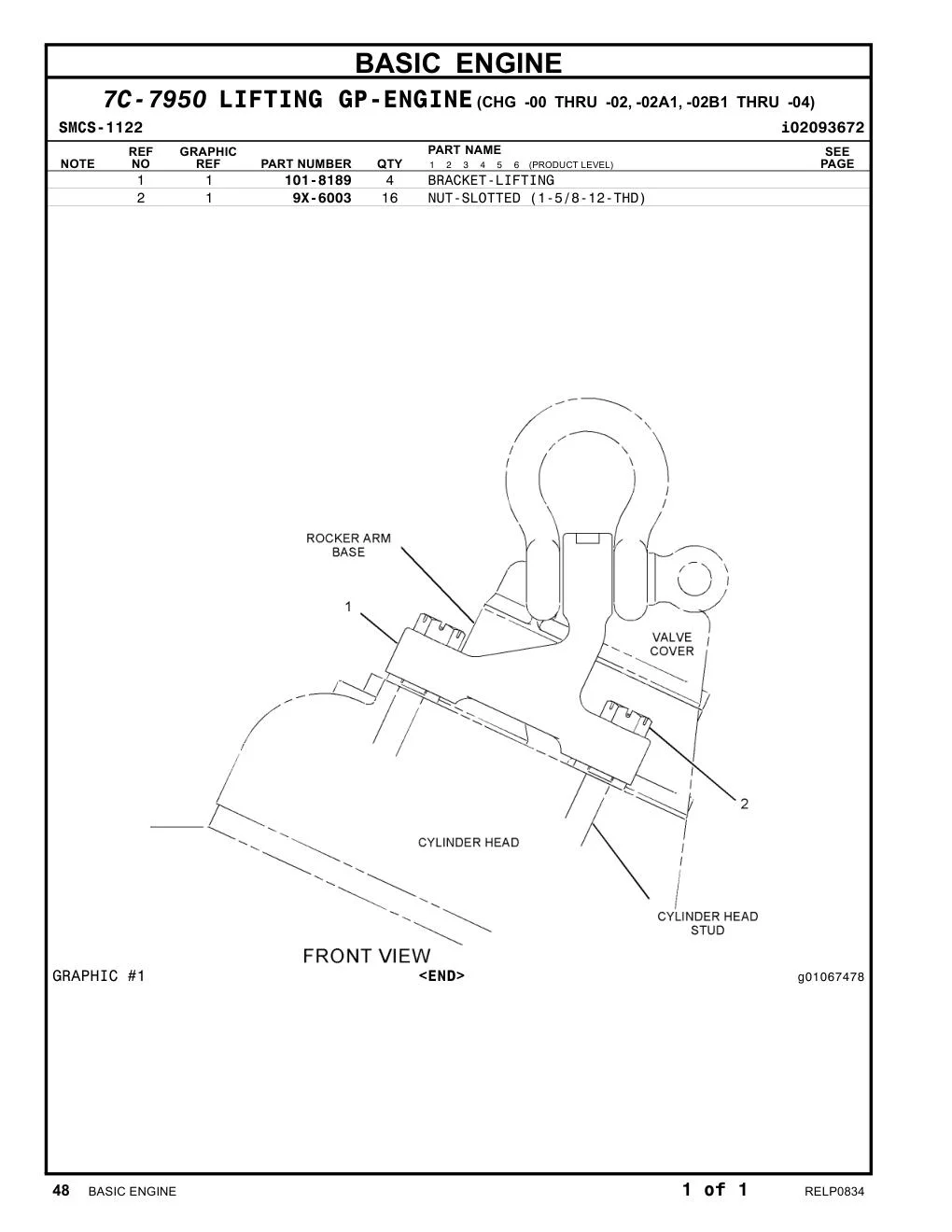9X-6003 - NUT-SLOTTED (1-5/8-2-THD)
