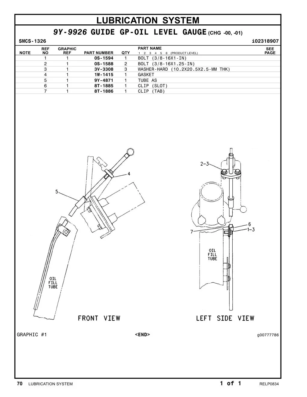 1W-1415 - GASKET