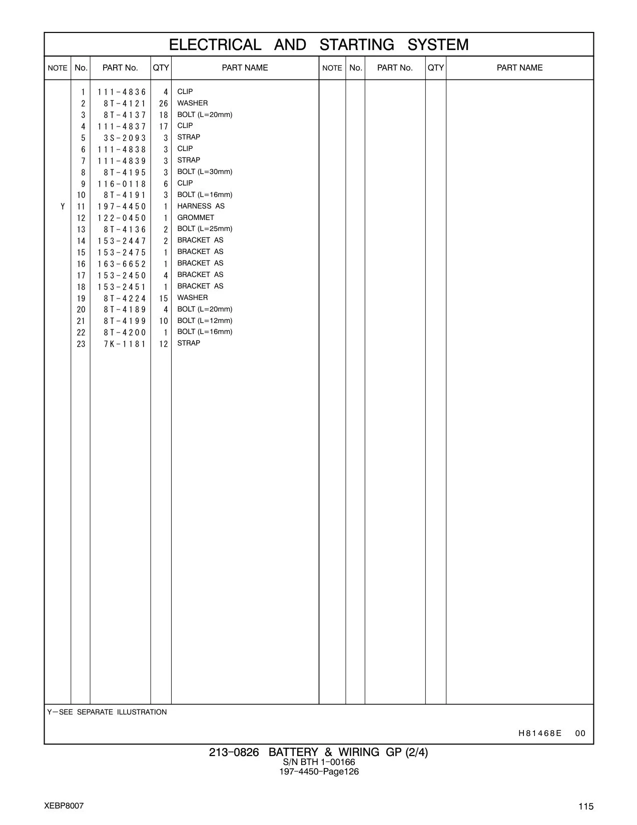 163-6652 BRACKET AS CAT parts manual diagram